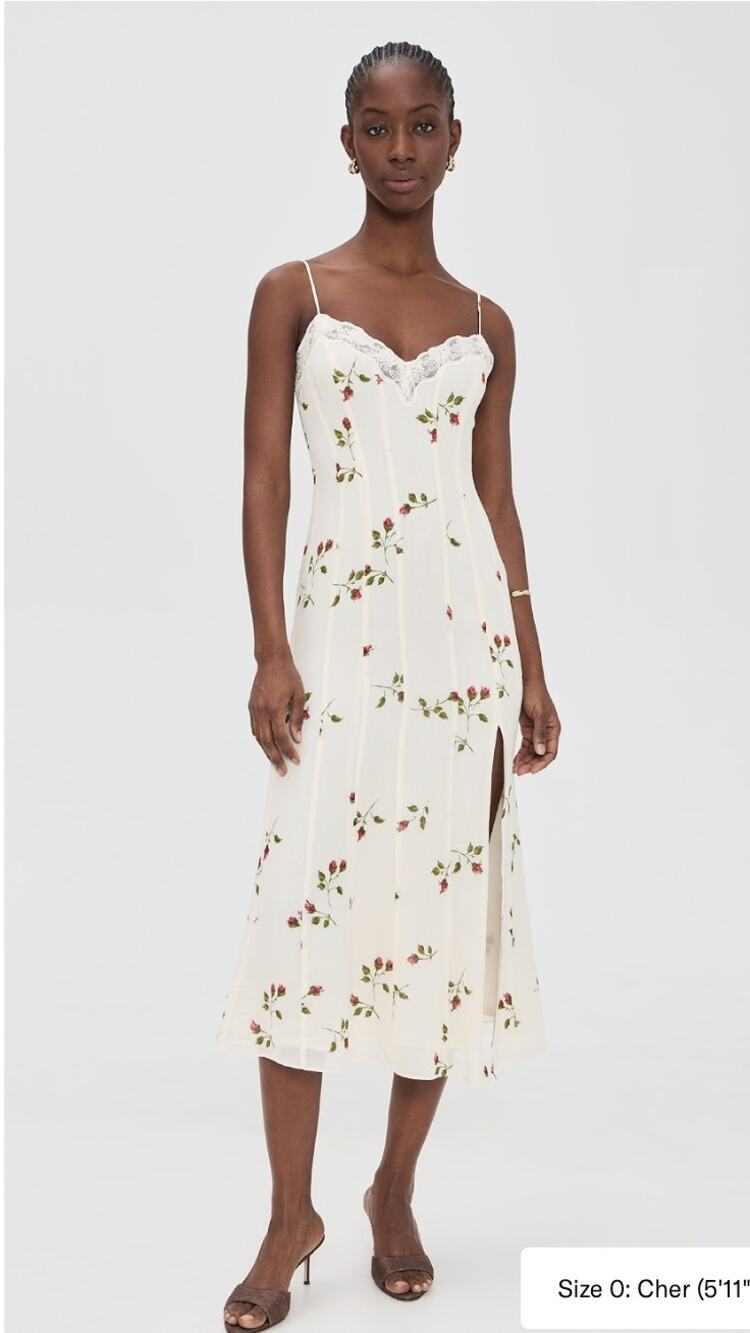 Reformation Lucine Dress 4 NWT